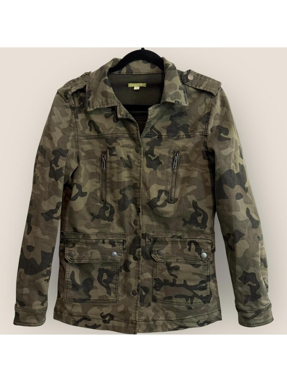 Gianni Bini Women's XS Camouflage Utility Jacket